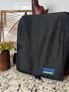 Vintage L.L. Bean Black Men's Travel Toiletry Bag